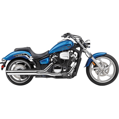 Silencieux-102-mm-Chromé-pour-XVS1300