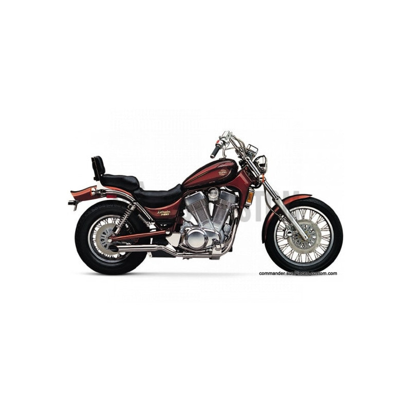 Silencieux-Slash-cut-bilatéral-pour-Suzuki-VS700-750-800