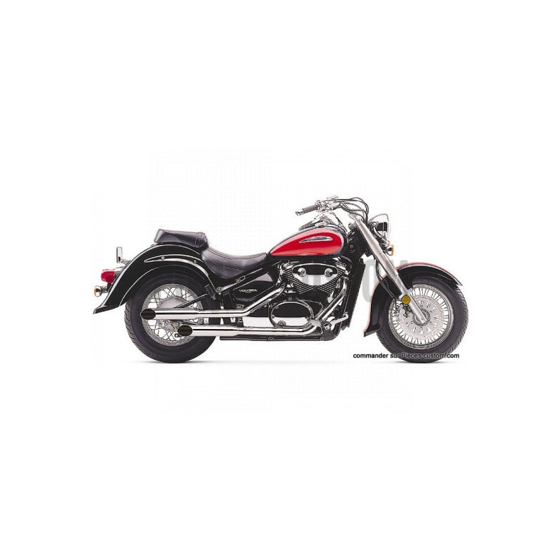 Echappement-Classic-slashcut-pour-Suzuki-VL-et-VZ800