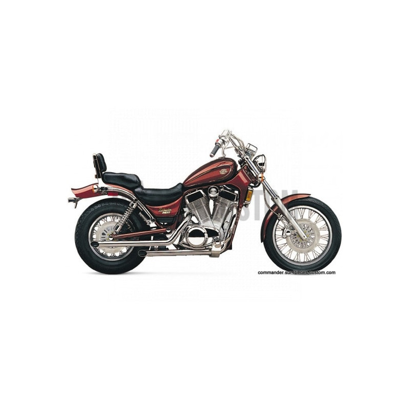 Echappement-Dragpipes-pour-Suzuki-VS1400