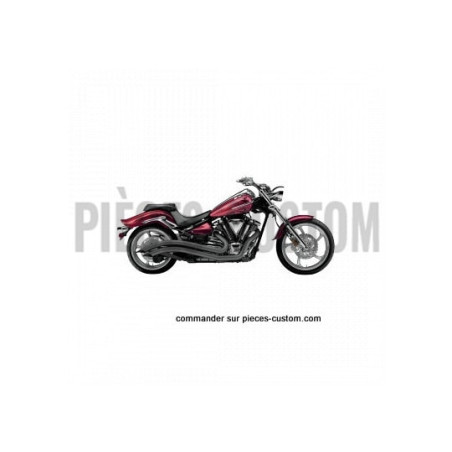 Echappement-Cobra-noir-pour-Yamaha-XV1900