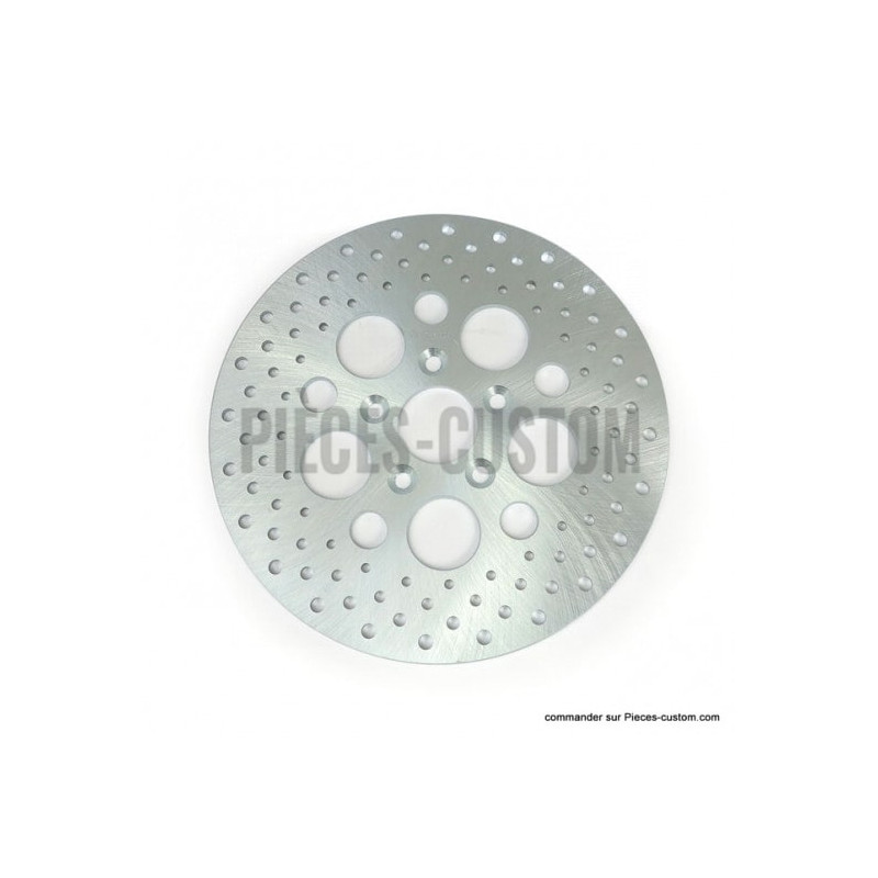 Disque-frein-arrière-percé-inox-pour-FX-et-Sportster-XL