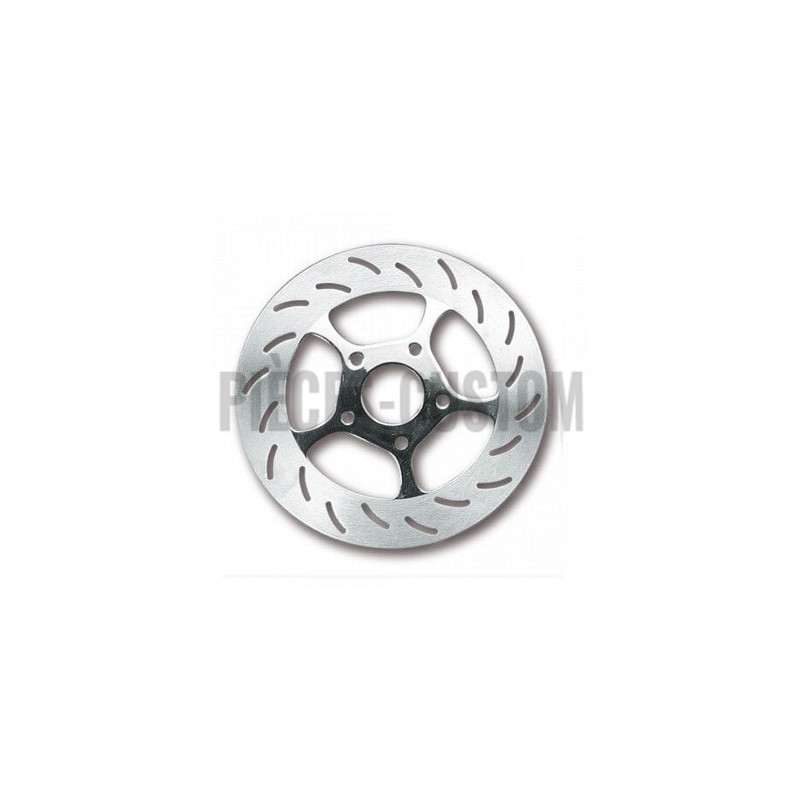 Disque-de-frein-5-branches-chrome-10-pouces-trous-oblongs-TOLLE