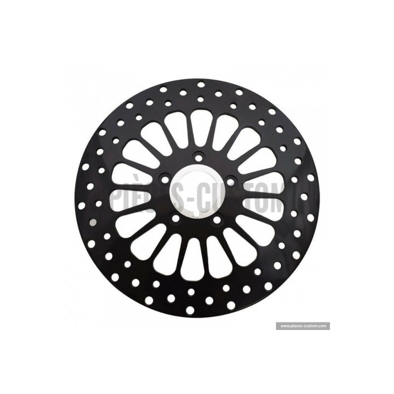 Disque-de-frein-arrière-11-8-pouces-Noir-pour-Harley
