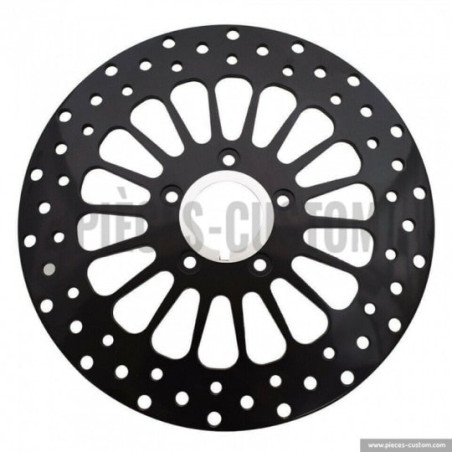 Disque-de-frein-arrière-11-8-pouces-Noir-pour-Harley