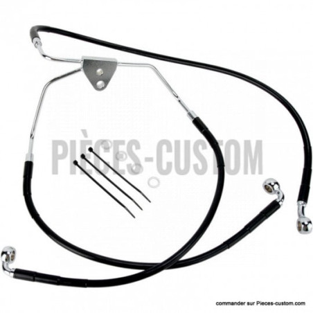 Kit-durite-frein-Avant-Noir-pour-Touring-sans-Abs