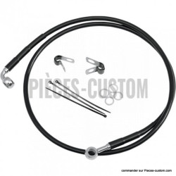 Kit-durite-frein-Avant-Noir-119-cm-pour-Softail