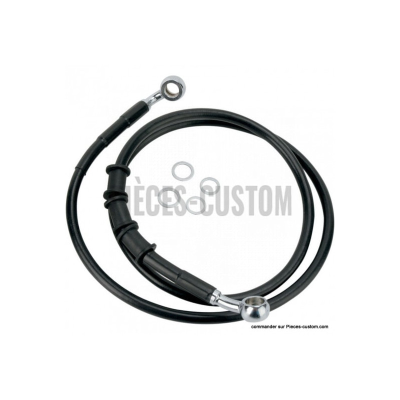 Kit-durite-frein-Avant-Noir-106-5-cm-pour-Softail