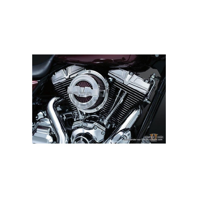 Filtre-à-air-Bahn-Chrome-pour-Sportster-de-2007-à-2020