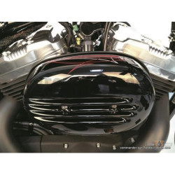 Cache-filtre-à-air-Fin-Cult-Werk-Noir-pour-Sportster-de-2004-à-2020