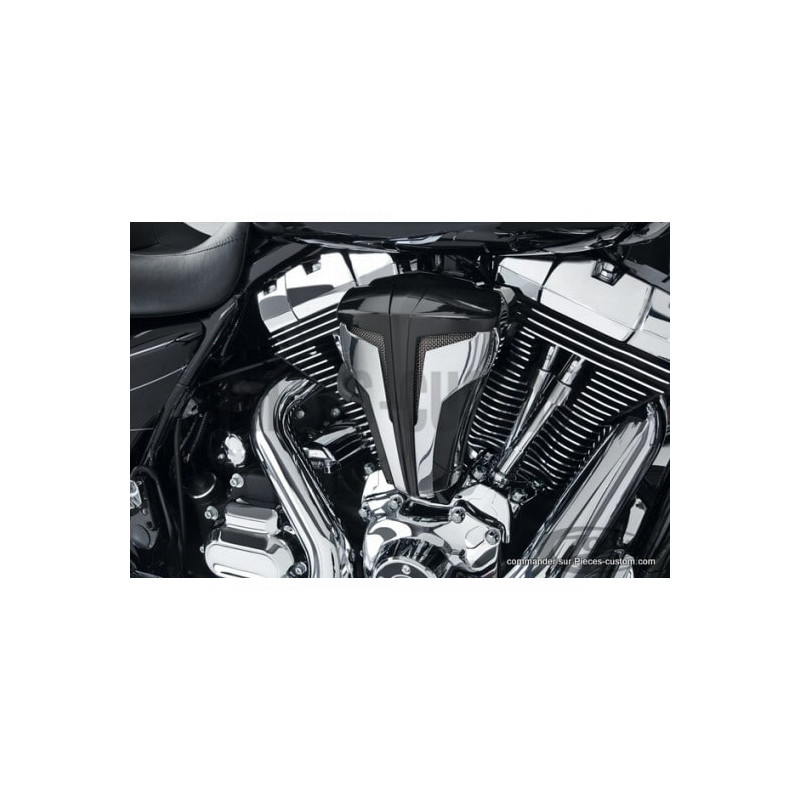 Filtre-à-air-Ciro-Cipher-Noir-et-Chrome-pour-Touring