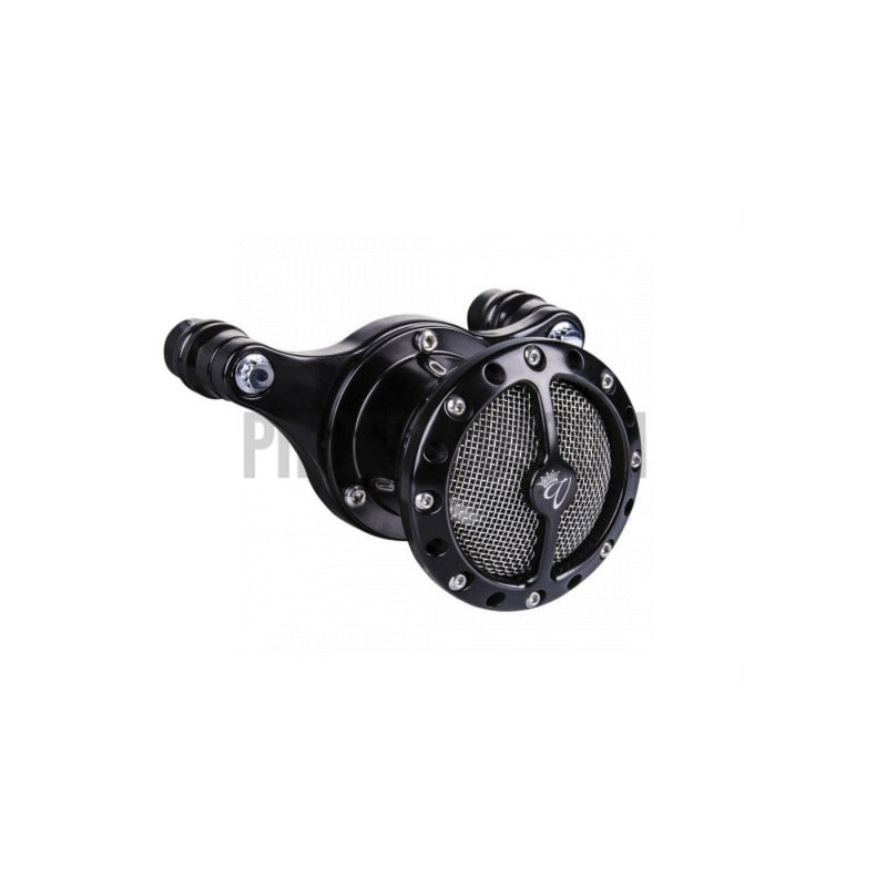 Filtre-à-air-Challenger-Design-Velocity-Vity-s-Design-Noir-pour-Big-Twin