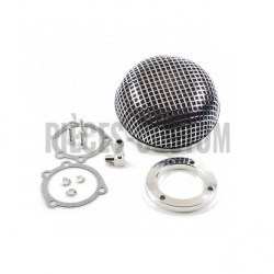 Filtre-à-air-Rond-5-1-2-pouces-chromé-pour-moto-Harley-de-1988-à-2022