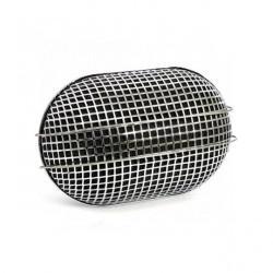 Filtre-à-air-Oval-Chrome-5-1-2-pouces-pour-Keihin-Bendix-et-Tilloston
