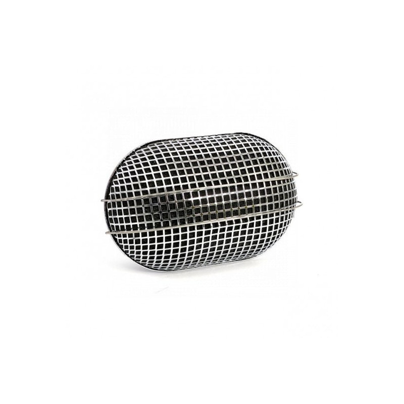 Filtre-à-air-Oval-Chrome-5-1-2-pouces-pour-Keihin-Bendix-et-Tilloston