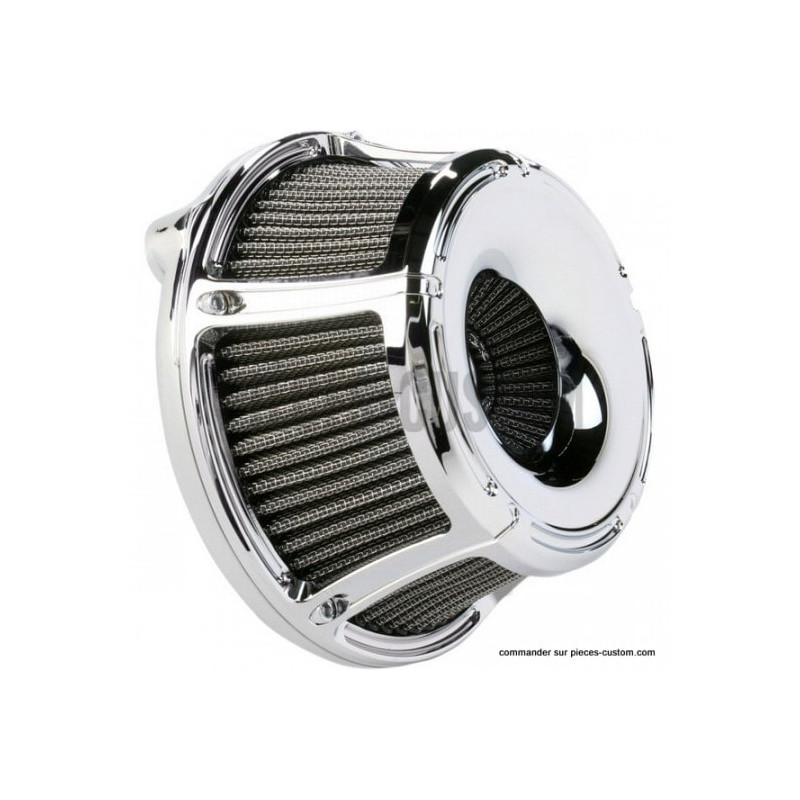 Filtre-à-air-Slot-track-Arlen-Ness-Chromé-Sportster