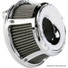 Filtre-à-air-Slot-track-Arlen-Ness-Chromé-Twin-Cam