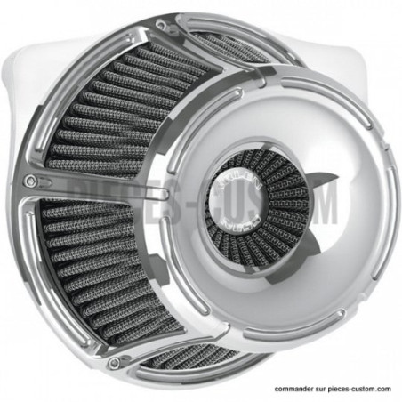 Filtre-à-air-Slot-track-Arlen-Ness-Chromé-pour-Touring