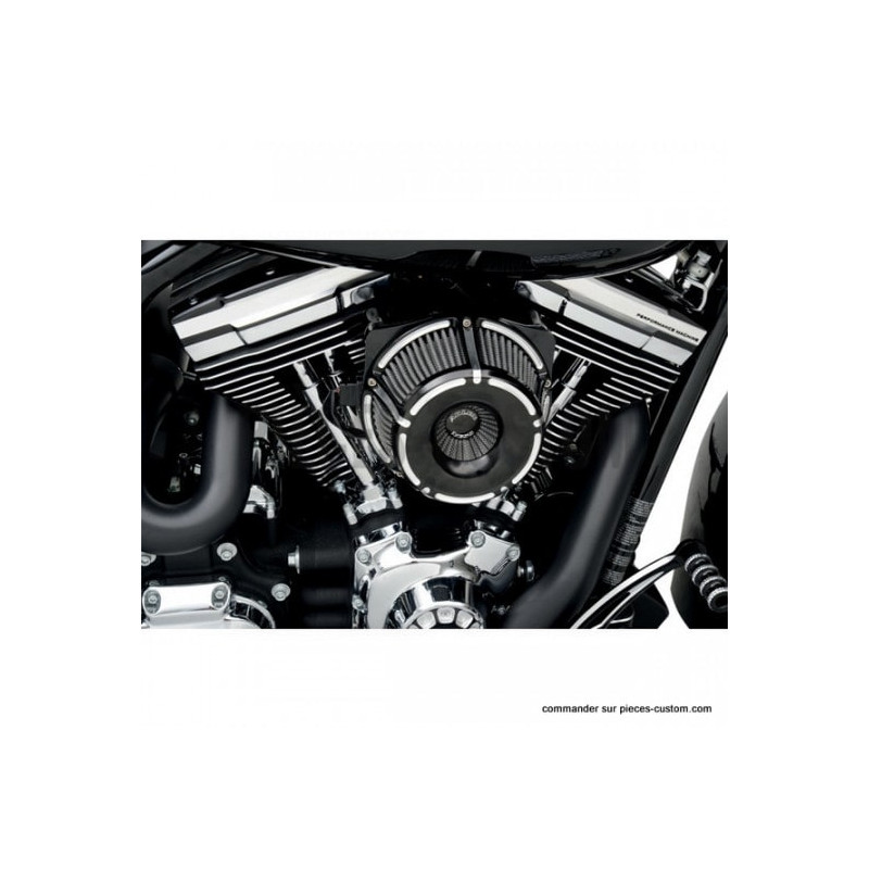 Filtre-à-air-Slot-track-Arlen-Ness-Noir-Touring