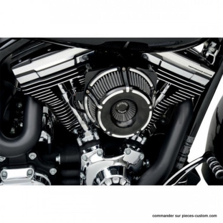 Filtre-à-air-Slot-track-Arlen-Ness-Noir-Touring