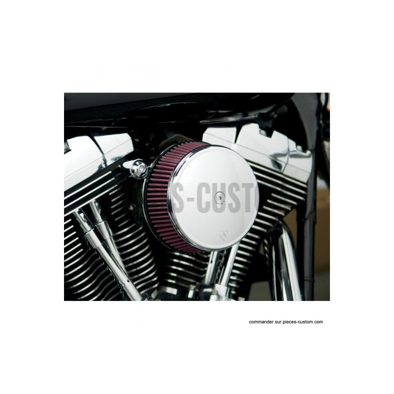 Filtre-à-air-Big-Sucker-Arlen-Ness-chromé-pour-Harley-de-2008-à-2017