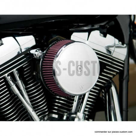 Filtre-à-air-Big-Sucker-Arlen-Ness-chromé-pour-Harley-de-2008-à-2017