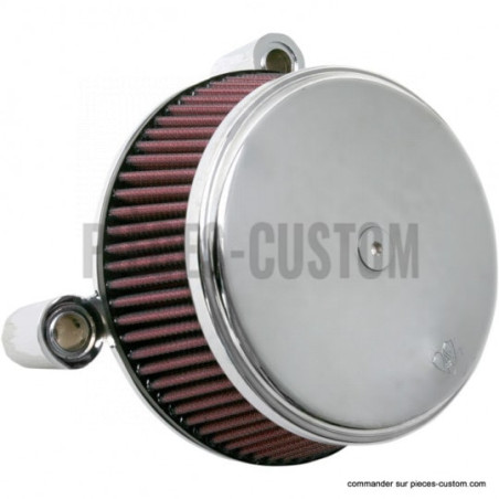 Filtre-à-air-Big-Sucker-Arlen-Ness-Chromé-pour-Twin-Cam