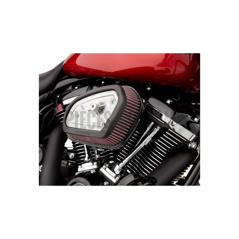 Filtre-à-air-Big-Sucker-Arlen-Ness-Noir-pour-Touring