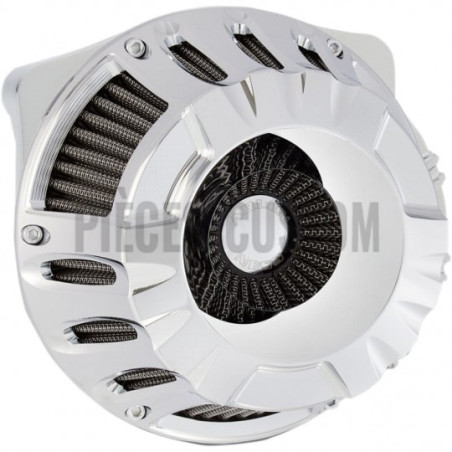 Filtre-à-air-Arlen-Ness-Deep-Cut-chromé-pour-Touring-et-Softail