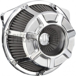 Filtre-à-air-Arlen-Ness-Beveled-chromé-pour-Touring-et-Softail