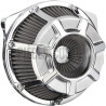 Filtre-à-air-Arlen-Ness-Beveled-chromé-pour-Touring-et-Softail