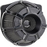 Filtre-à-air-Arlen-Ness-Beveled-Noir-anodisé-Touring-et-Softail