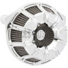 Filtre-à-air-Arlen-Ness-10-Gauge-chromé-pour-Touring-et-Softail