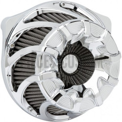 Filtre-à-air-Arlen-Ness-Drift-chromé-pour-Touring-et-Softail