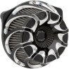 Filtre-à-air-Arlen-Ness-Drift-noir-anodisé-pour-Touring-et-Softail
