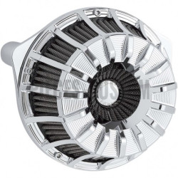 Filtre-à-air-Arlen-Ness-15-Spoke-chromé-pour-Touring-et-Softail