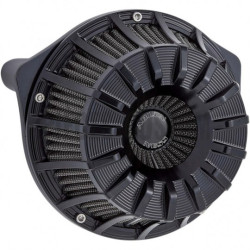 Filtre-à-air-Arlen-Ness-15-Spoke-noir-anodisé-pour-Touring-et-Softail