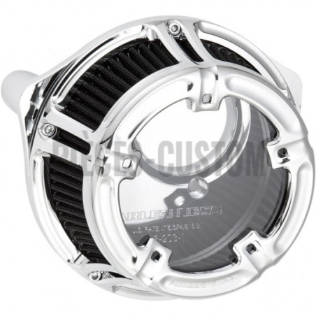 Filtre-à-air-Arlen-Ness-Method-clear-Chrome-Touring-et-Softail