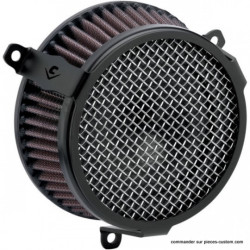 Filtre-à-air-Cobra-Plain-noir-pour-Sportster-XL