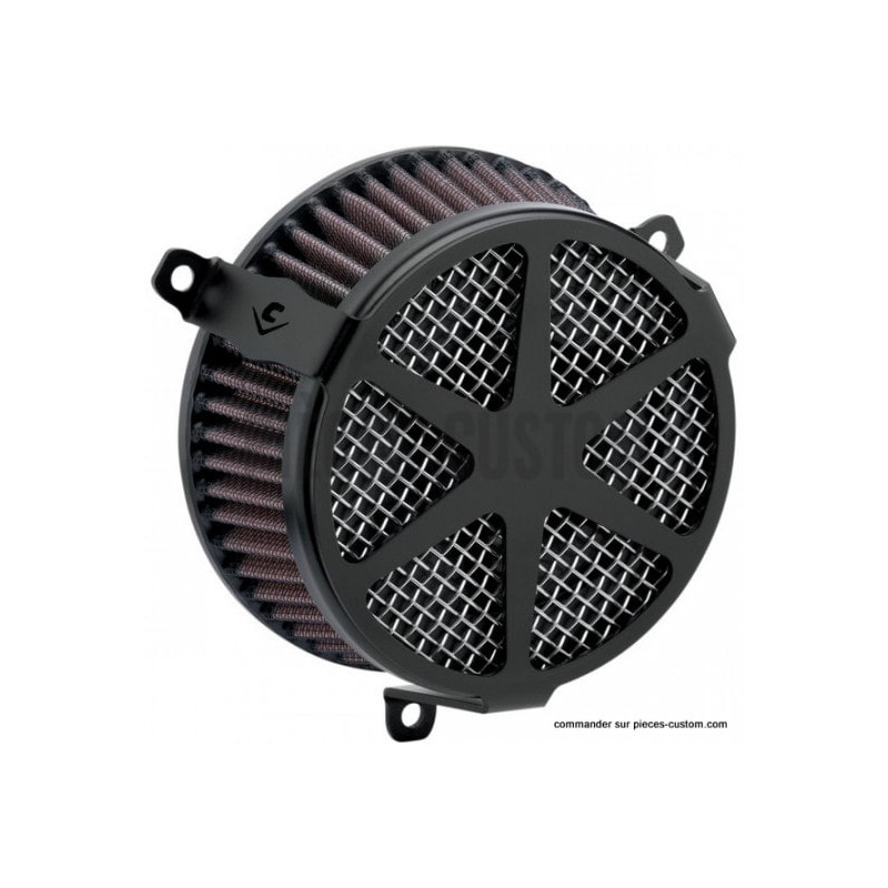 Filtre-à-air-Cobra-Spoke-noir-pour-Sportster-XL
