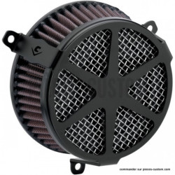 Filtre-à-air-Cobra-Spoke-noir-pour-Twin-Cam