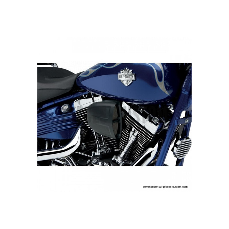 Filtre-à-air-Cobra-Powerflo-noir-pour-Harley-de-2008-à-2017
