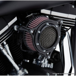 Filtre-à-air-Cobra-RPT-Noir-pour-Touring-Softail-et-Dyna