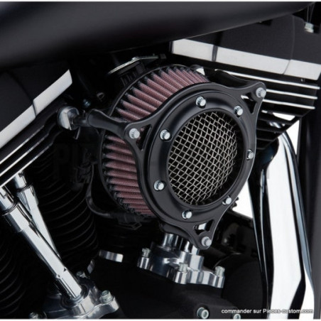 Filtre-à-air-Cobra-RPT-finition-Noir-Sportster-XL