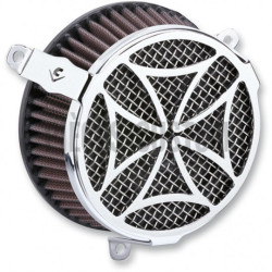 Filtre-à-air-Cobra-Cross-Chrome-pour-Touring-Milwaukee-Eight