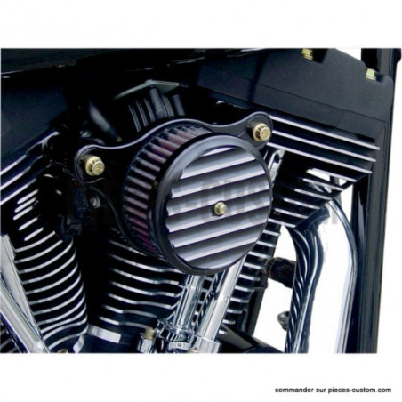 Filtre-à-air-Joker-Machine-Racing-noir-pour-Sportster