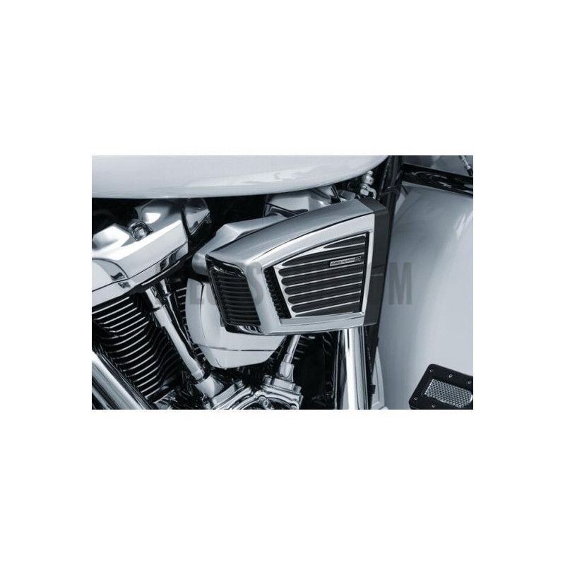 Filtre-à-air-Hypercharger-ES-Chrome-et-noir-pour-Touring