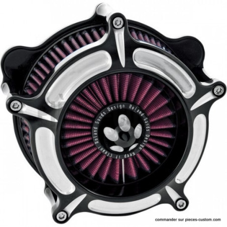 Filtre-à-air-RSD-Turbine-Contrast-Cut-pour-Big-Twin-Dyna-Softail