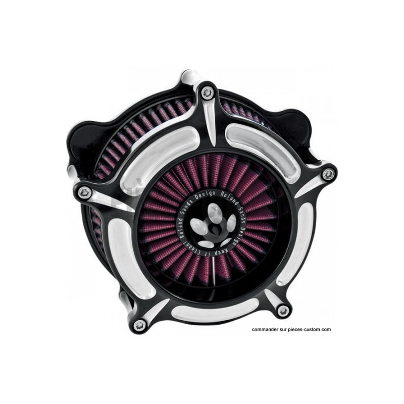Filtre-à-air-RSD-Turbine-Contrast-cut-pour-modèles-de-2008-à-2017