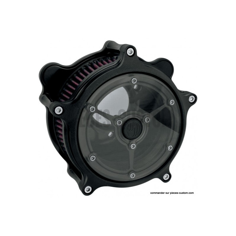 Filtre-à-air-RSD-Clarity-Black-Ops-pour-Softail-Dyna-FLT